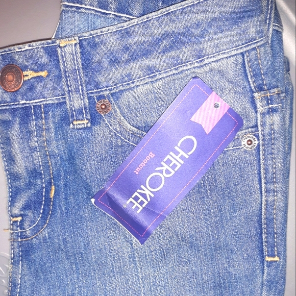 NWT* Girls Cherokee 5 Pocket Bootcut flare Jean's - Picture 11 of 11